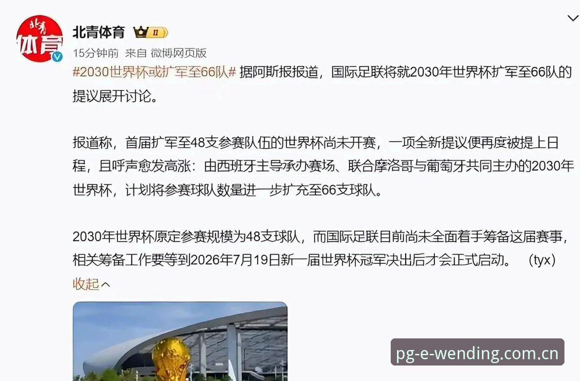 问鼎娱乐APP怎么样 2030世界杯扩军至66队深度分析:中国男足迎来历史性机遇?